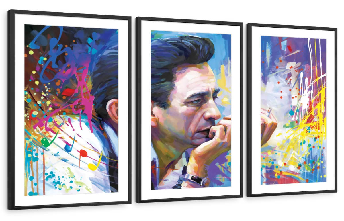 Frendorf | Johnny Cash I Wandkunst