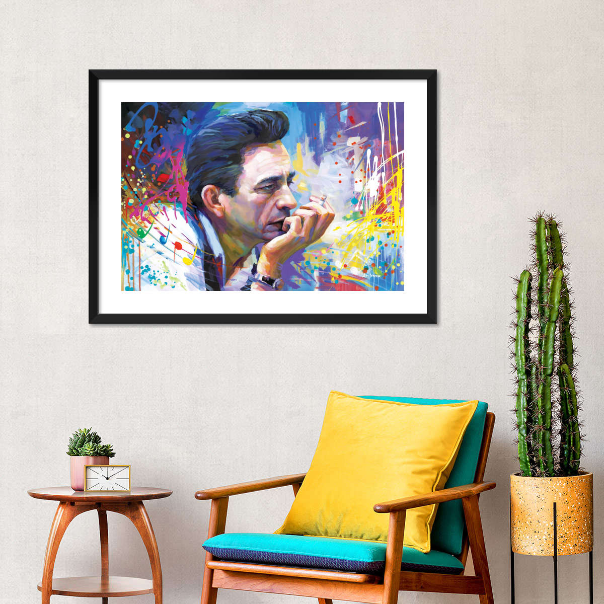 Frendorf | Johnny Cash I Wandkunst