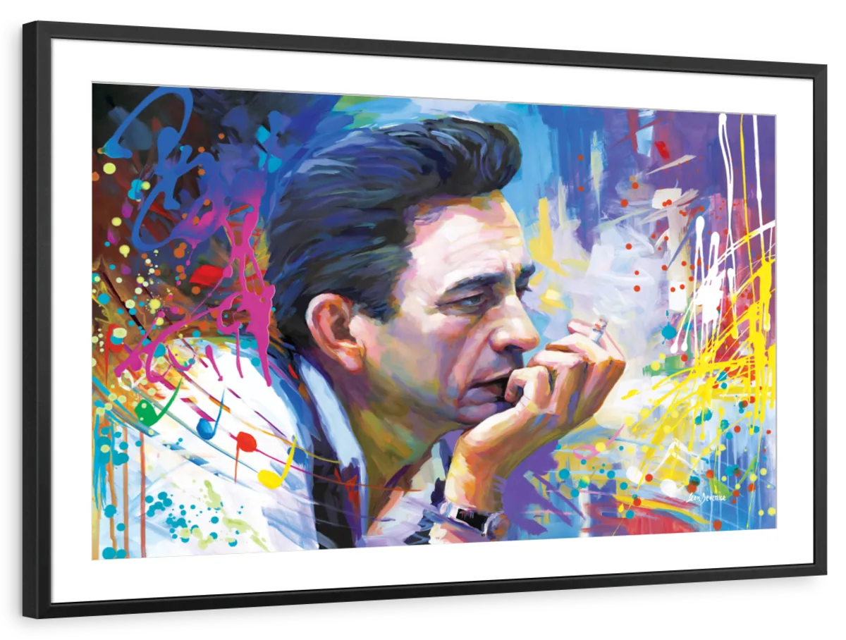 Frendorf | Johnny Cash I Wandkunst