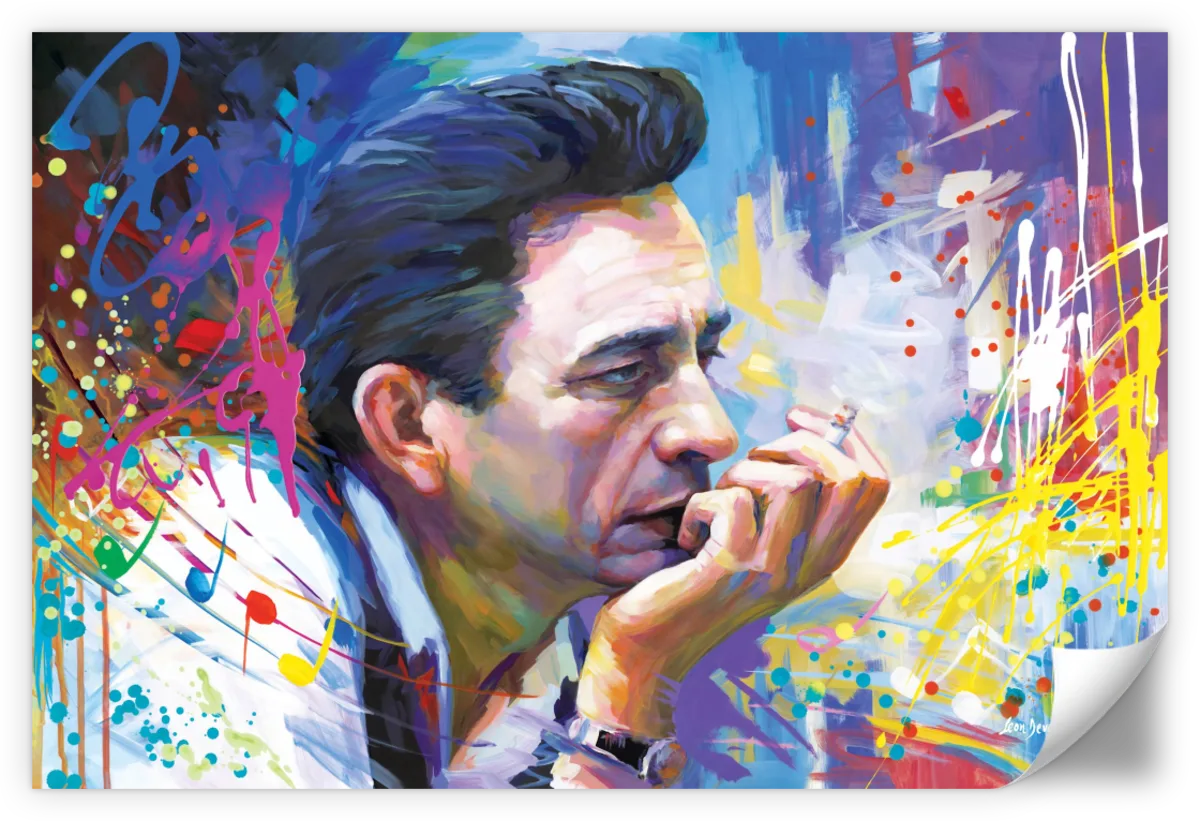 Frendorf | Johnny Cash I Wandkunst
