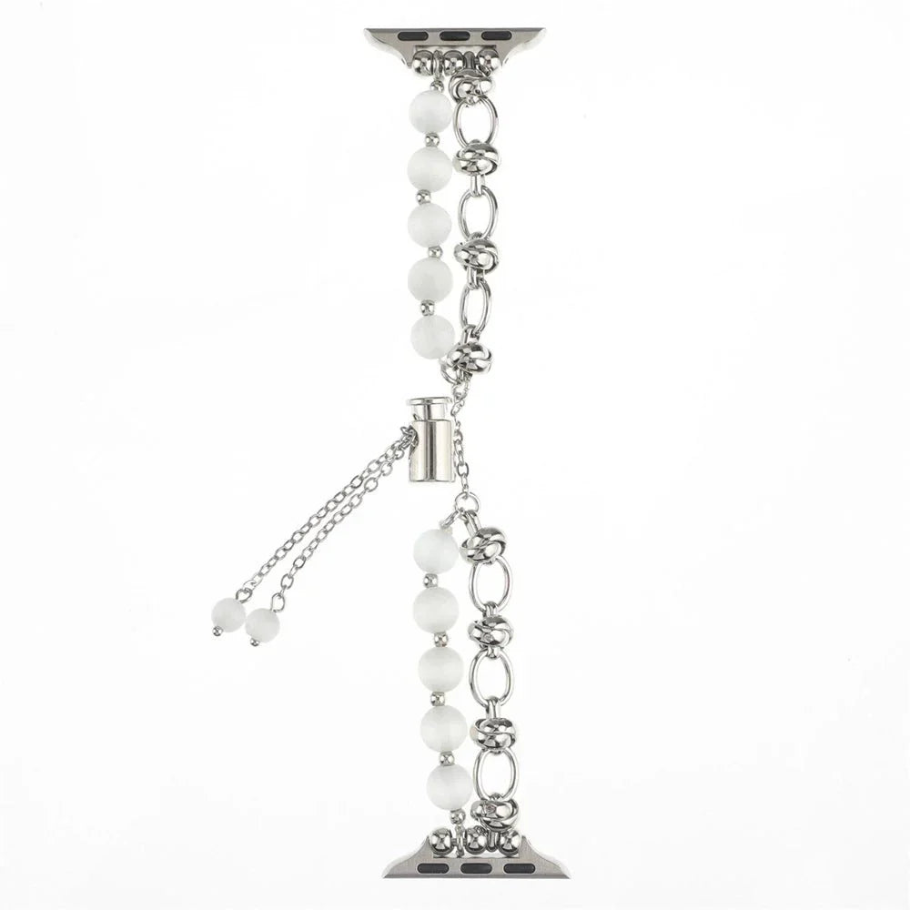 Frendorf | Pearl Essence Apple Watch Armband für Frauen