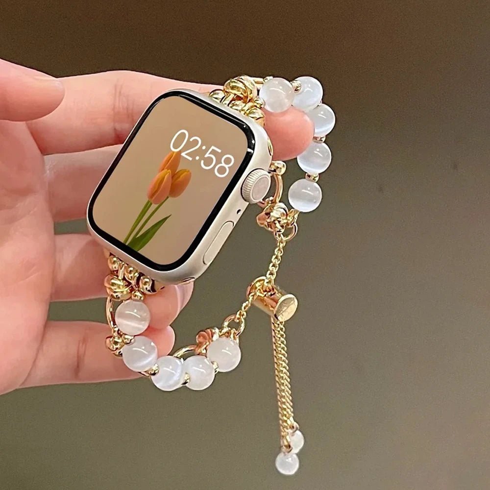 Frendorf | Dame Perle Essence Armband für Apple Watch