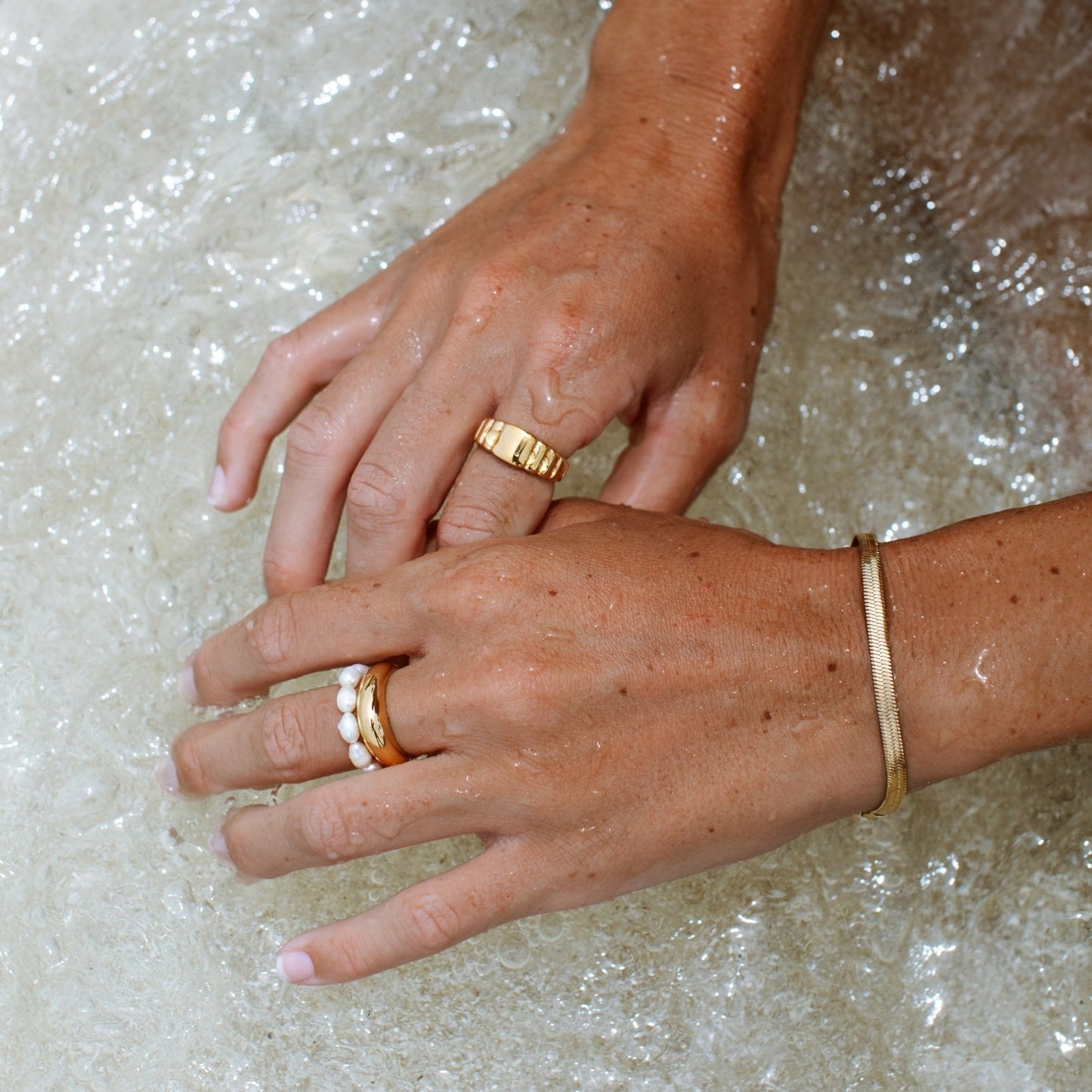 Frendorf | Ozean-Perlen-Ring für Damen – Pearl