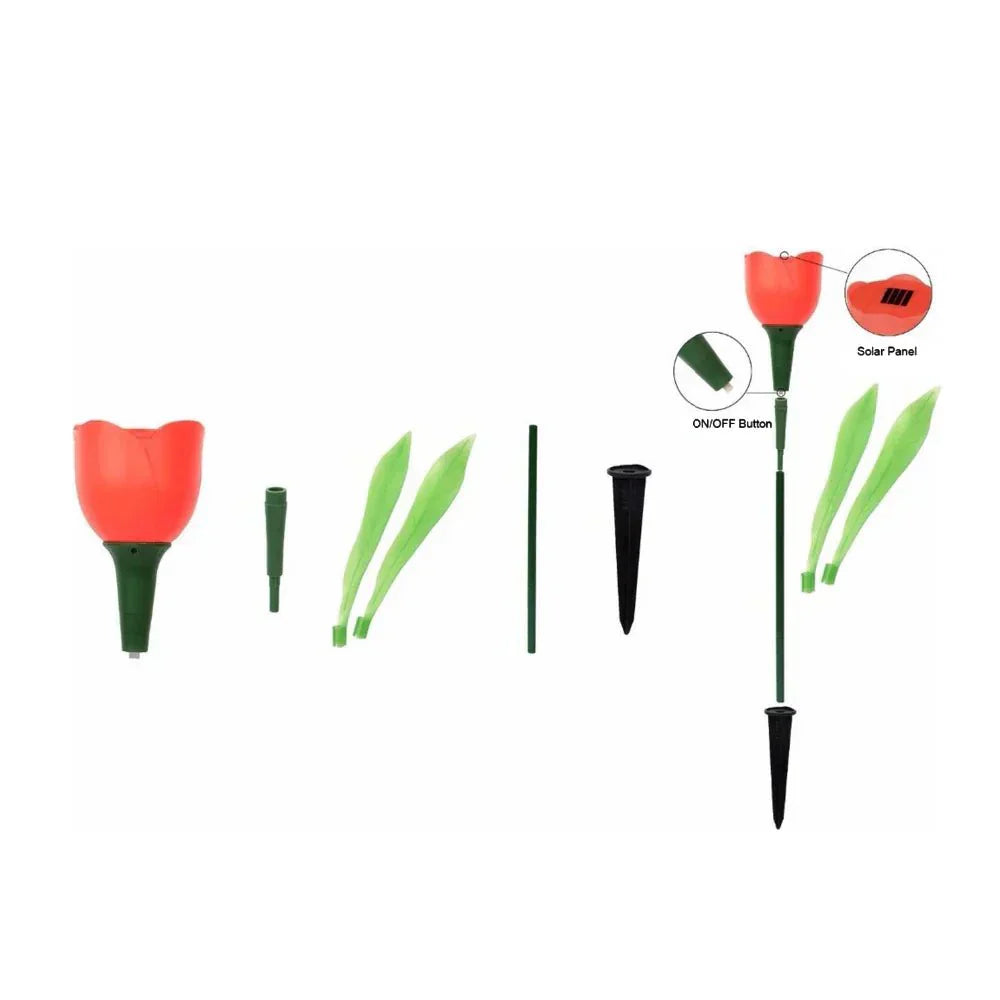Frendorf | Lassen Sie Ihren Garten mit den Solar-Tulpenblütenlampen erblühen
