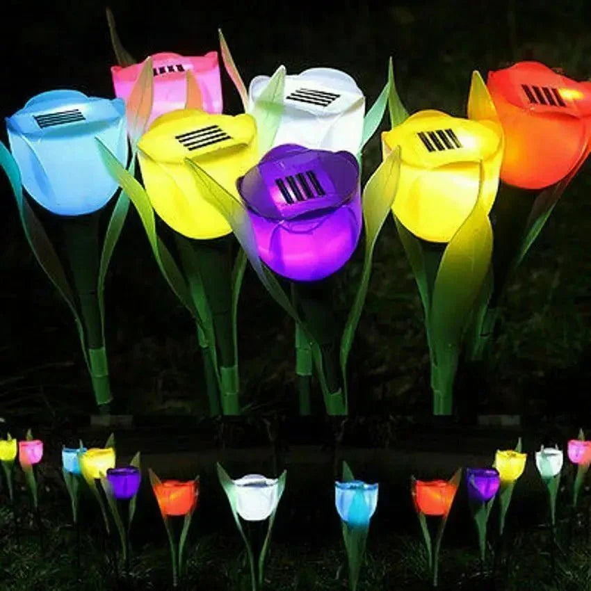 Frendorf | Lassen Sie Ihren Garten mit den Solar-Tulpenblütenlampen erblühen