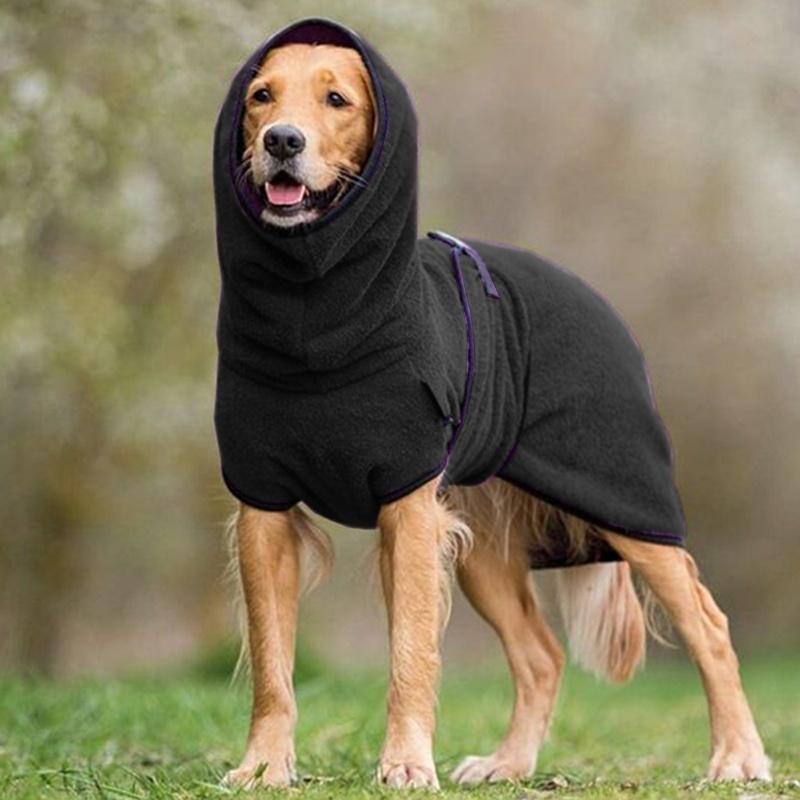 Frendorf | CozyPaws - Fleece-Hundejacke mit Kapuze für Wärme und Komfort
