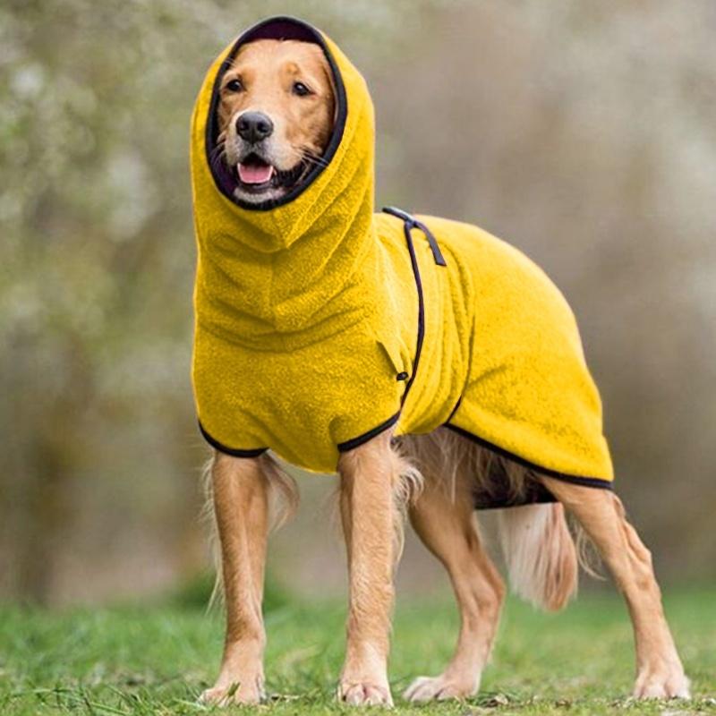 Frendorf | CozyPaws - Fleece-Hundejacke mit Kapuze für Wärme und Komfort