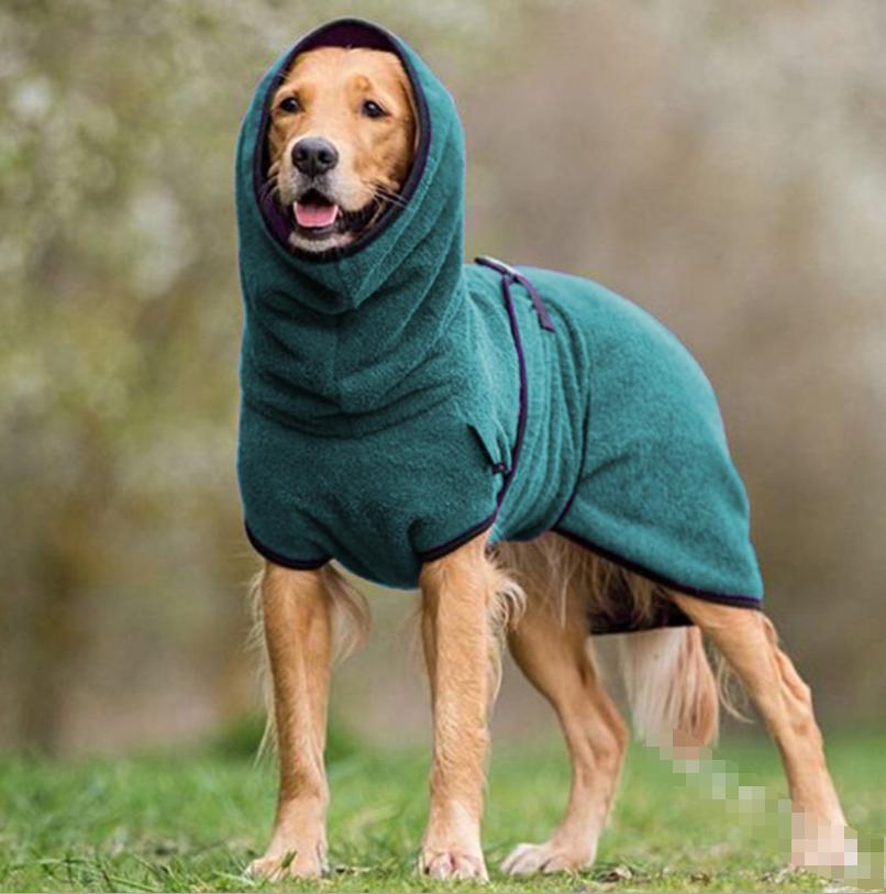 Frendorf | CozyPaws - Fleece-Hundejacke mit Kapuze für Wärme und Komfort