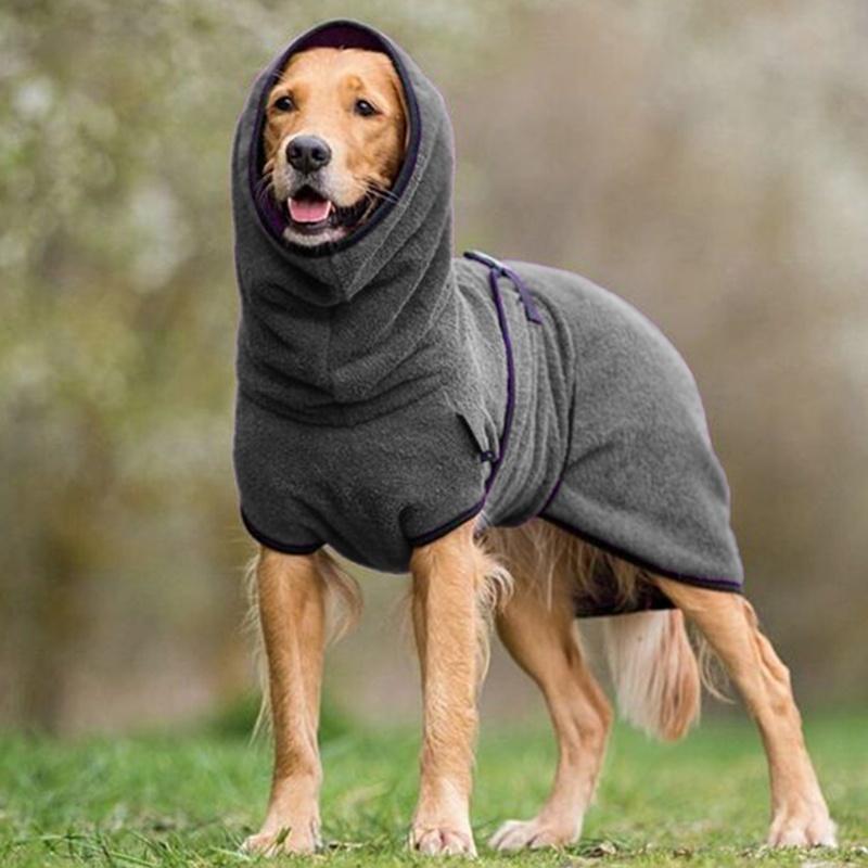 Frendorf | CozyPaws - Fleece-Hundejacke mit Kapuze für Wärme und Komfort
