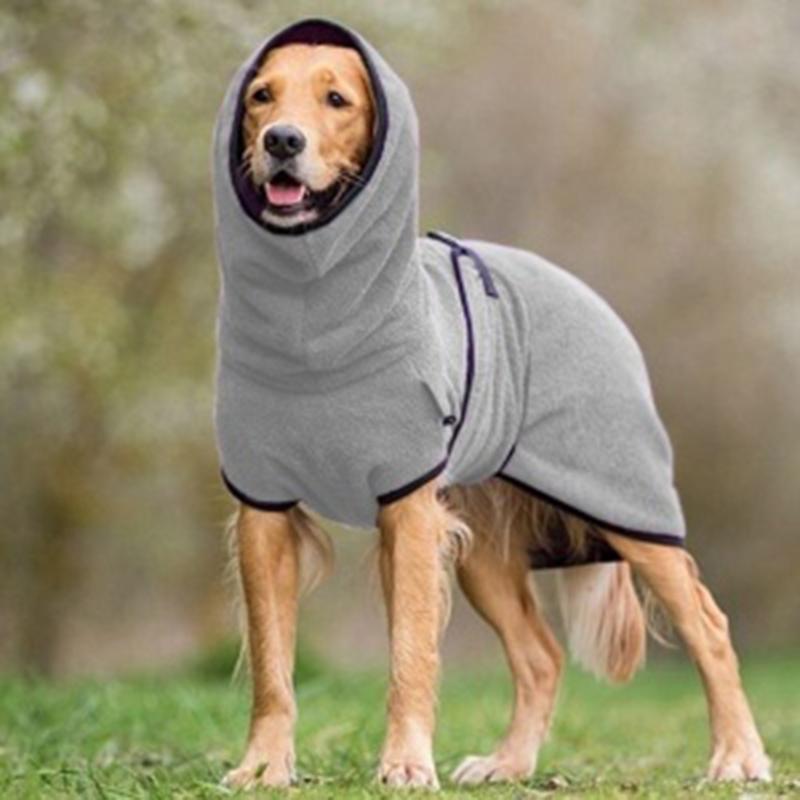 Frendorf | CozyPaws - Fleece-Hundejacke mit Kapuze für Wärme und Komfort