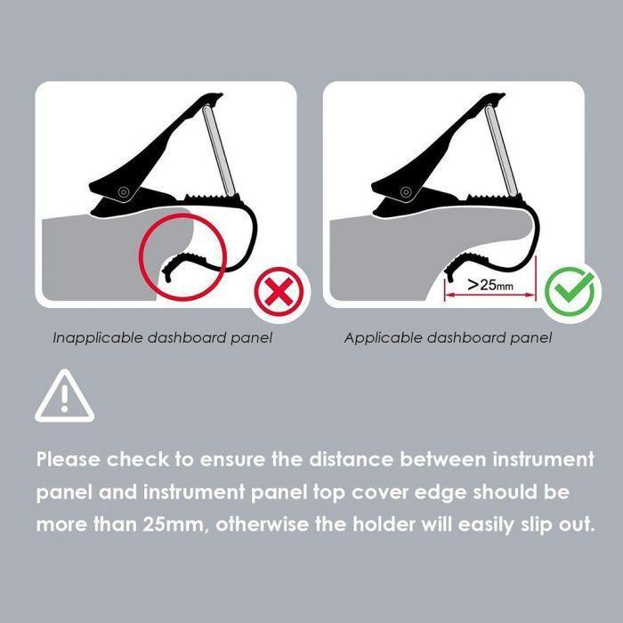 Frendorf | Auto Armaturenbrett Telefonhalter