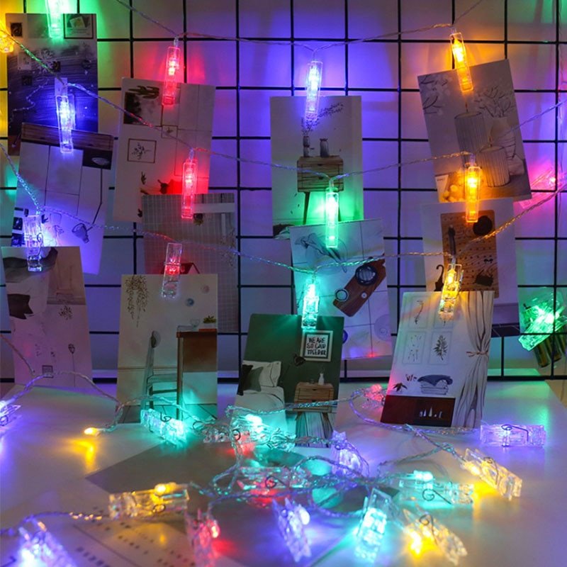 Foto Clips LED Fairy String Lights für Bilder