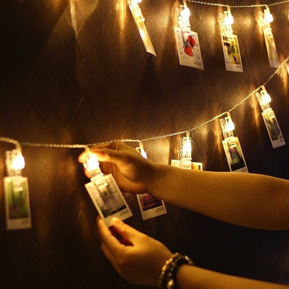 Foto Clips LED Fairy String Lights für Bilder