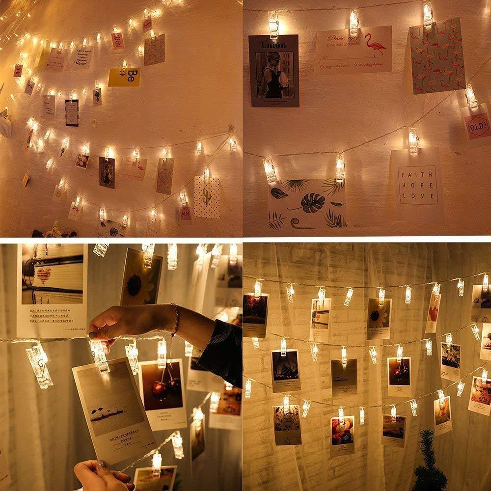 Foto Clips LED Fairy String Lights für Bilder