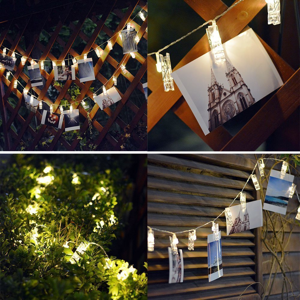 Foto Clips LED Fairy String Lights für Bilder