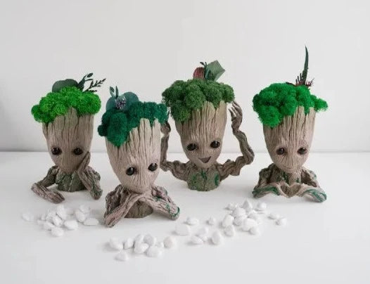 Frendorf | GrootPot - Dekorative Übertöpfe mit Baby Groot für stilvolle Einrichtung