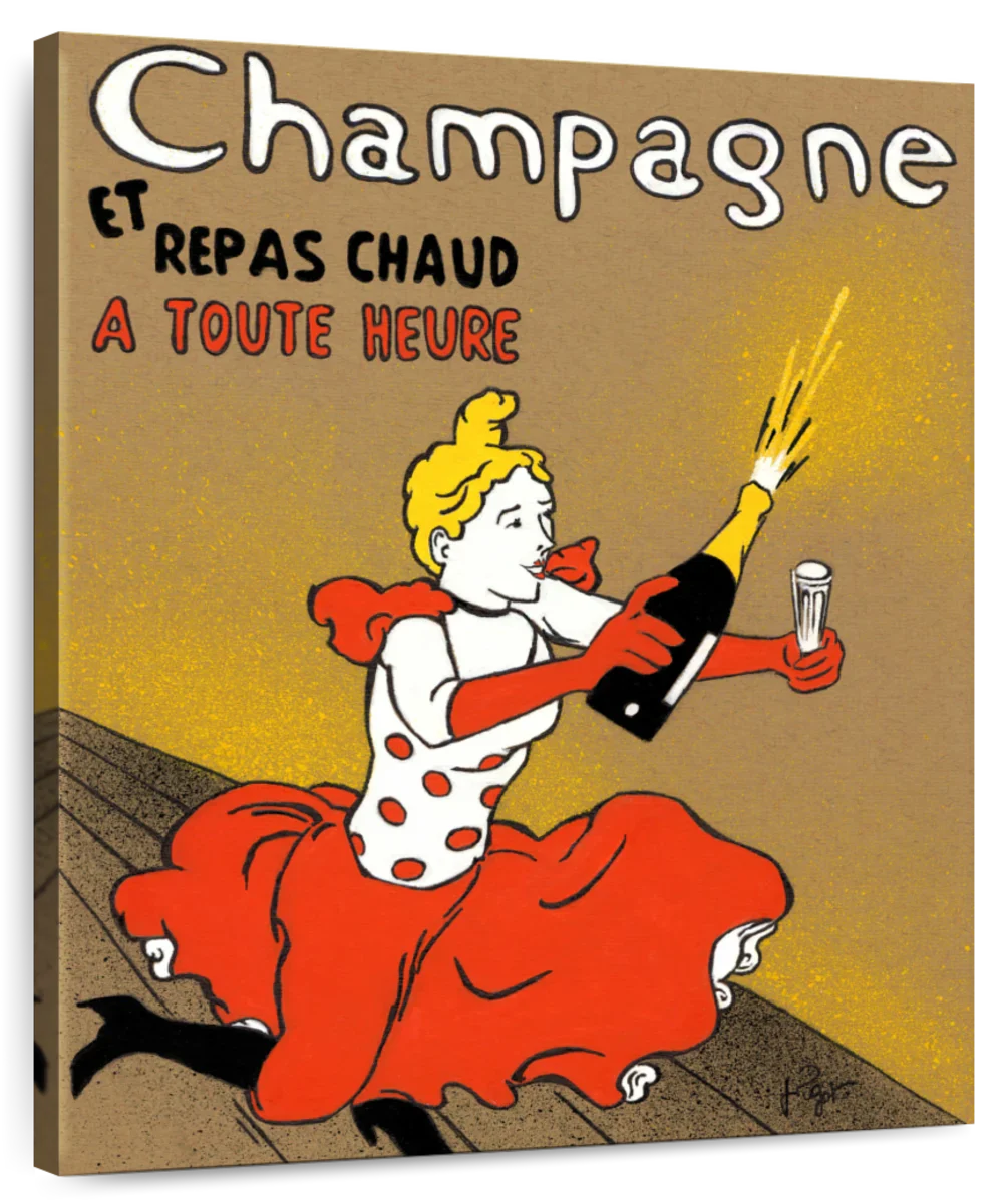 Frendorf | Hommage an Lautrec Wandkunst
