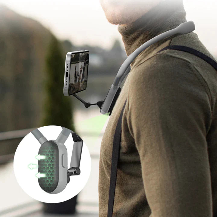 CapSafe - Magnetische Telefonhalterung für den Hals