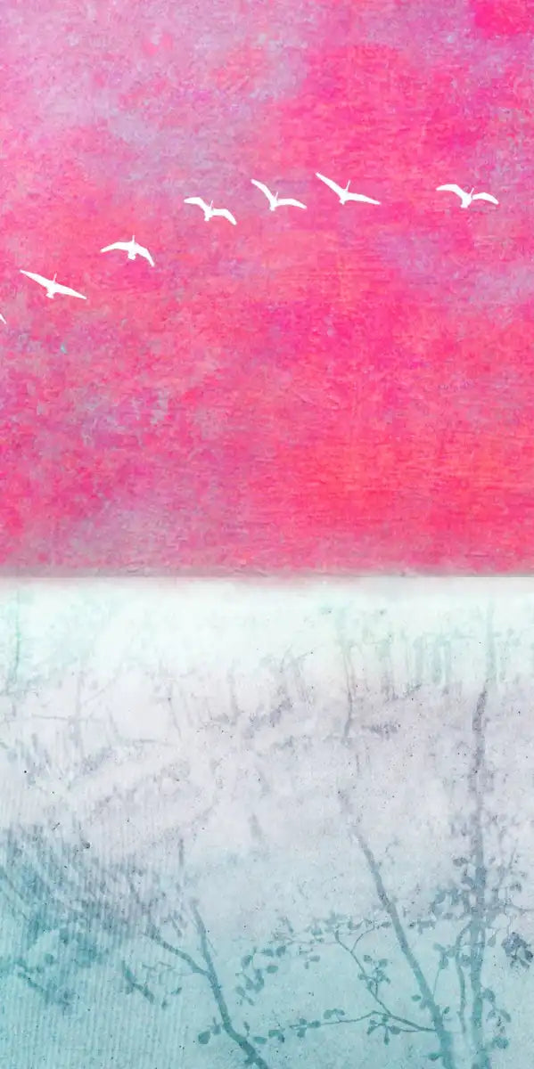 Frendorf | Rosa Sommer Wandkunst