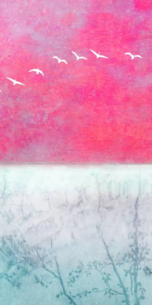 Frendorf | Rosa Sommer Wandkunst