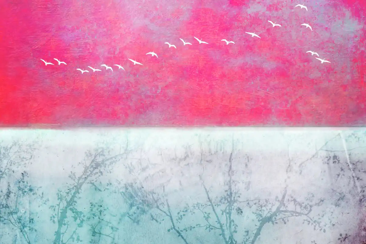 Frendorf | Rosa Sommer Wandkunst