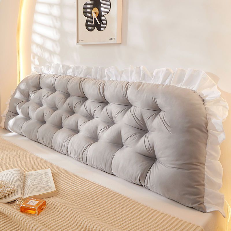 Pink Tatami Kissen Kopfteil - Bett Schlafen Nacken Körperkissen, Große Rückenstütze Kissen für Schlafzimmer Dekor