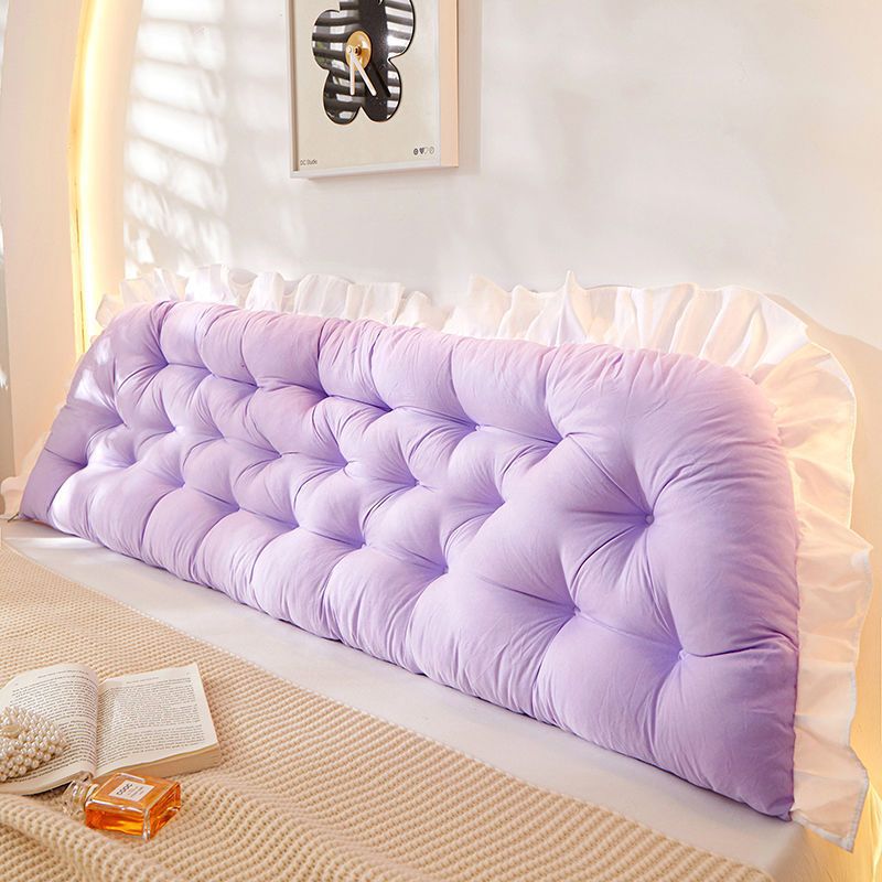 Pink Tatami Kissen Kopfteil - Bett Schlafen Nacken Körperkissen, Große Rückenstütze Kissen für Schlafzimmer Dekor