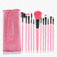 Frendorf | 12-teiliger Pink Glory Pinsel Set
