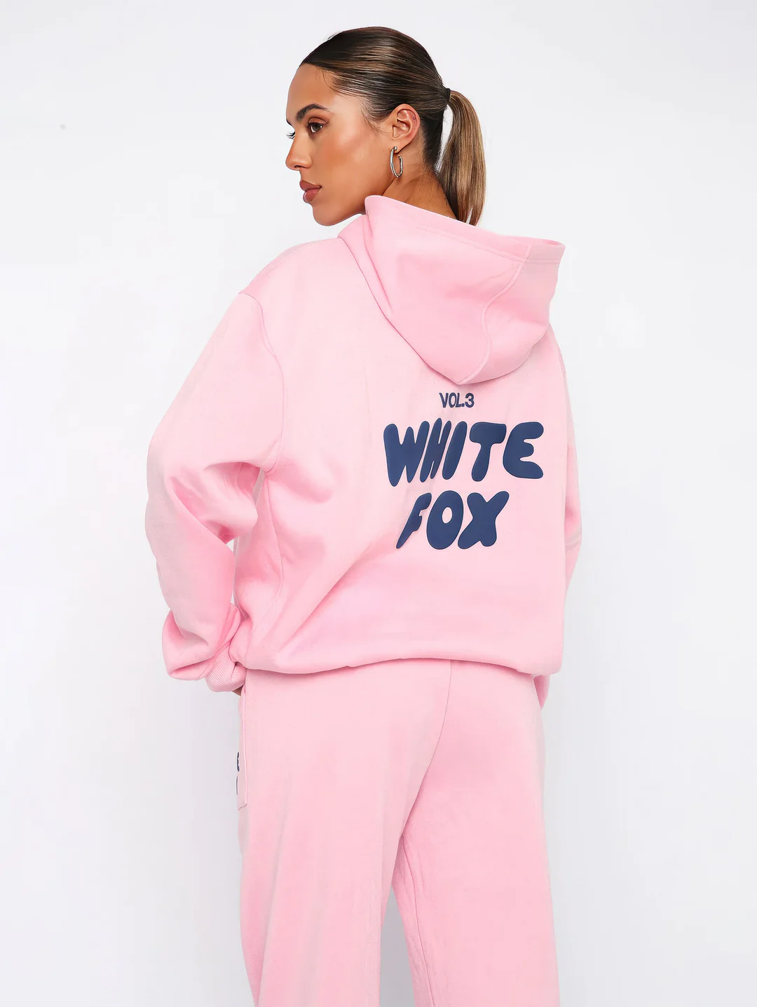 Frendorf | White Fox Hoodie Set