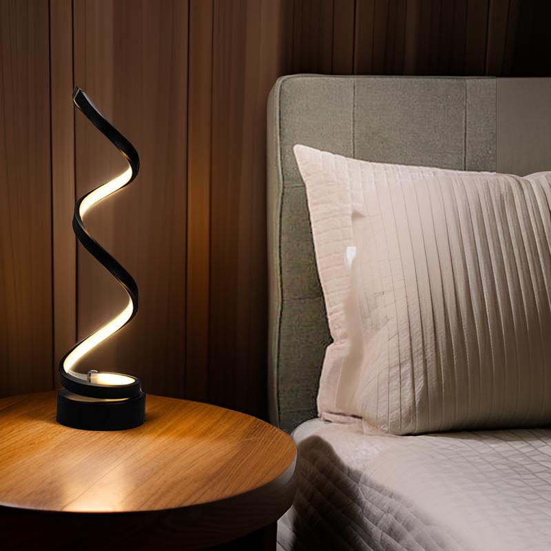 Moderne LED Tischlampe mit Touch-Steuerung und Warmlicht