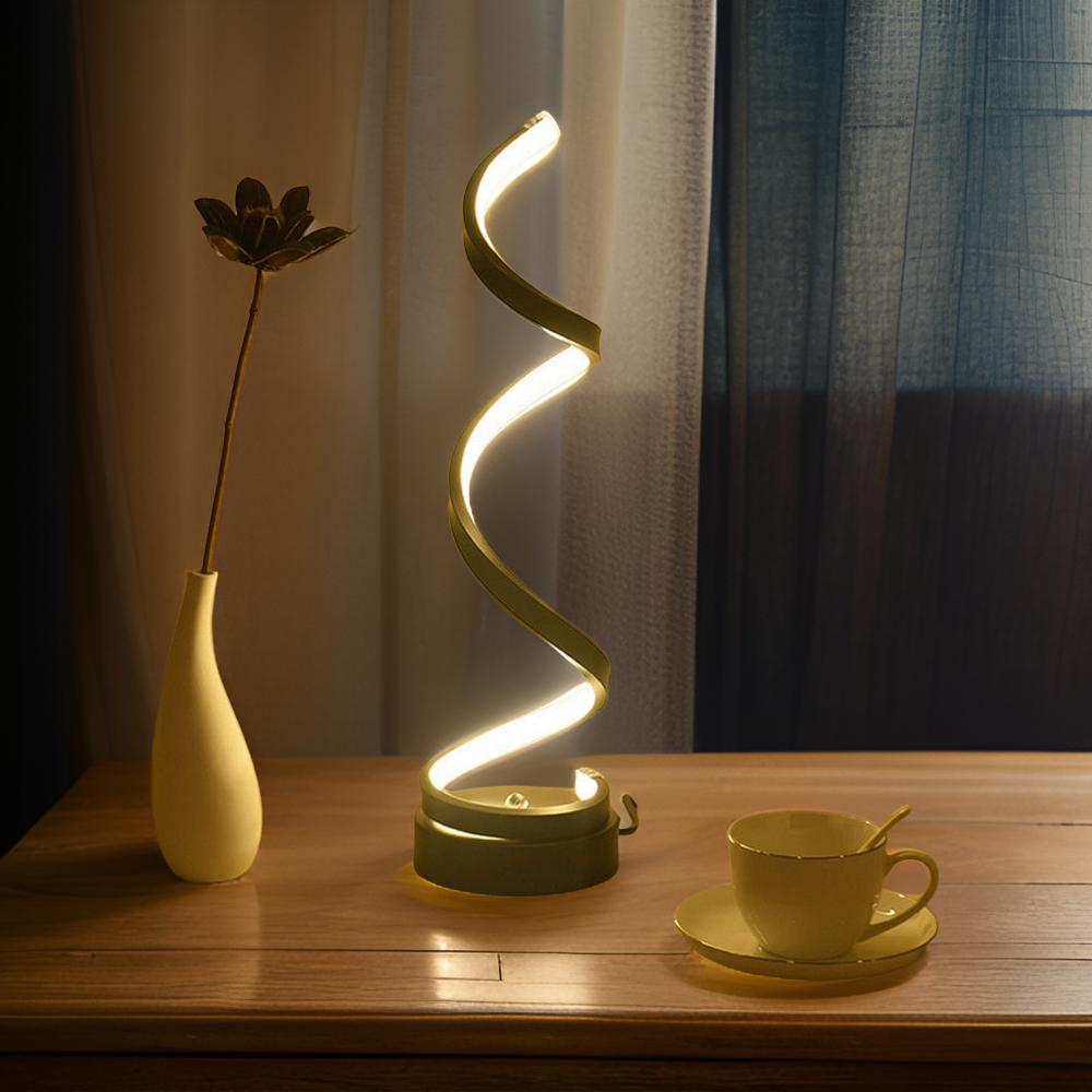 Moderne LED Tischlampe mit Touch-Steuerung und Warmlicht