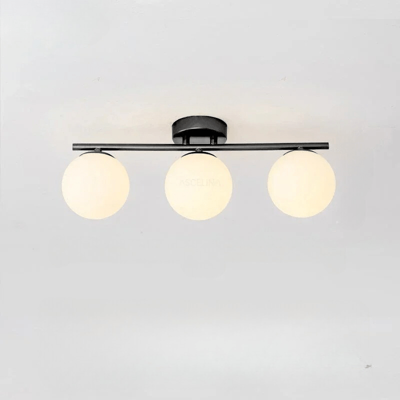 Frendorf | Stehlampe aus Glas, goldene Eleganz für Ihr warmes Interieur