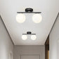 Frendorf | Stehlampe aus Glas, goldene Eleganz für Ihr warmes Interieur