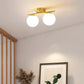 Frendorf | Stehlampe aus Glas, goldene Eleganz für Ihr warmes Interieur
