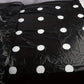 1 Pack, 10m Gewächshausfolie 5Löcher Gemüse Pflanzen Wachstums PE Schwarze Kunststofffolie Mulchfolie Anti Gras
