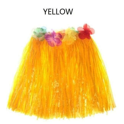 5PCS/Set Plastikfasern Frauen Grasröcke Hula-Rock Hawaiian Kostüme 30CM/40CM/60CM Damen Ankleiden Festliche & Partybedarf