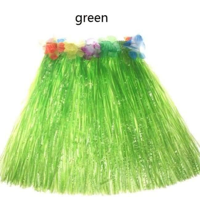 5PCS/Set Plastikfasern Frauen Grasröcke Hula-Rock Hawaiian Kostüme 30CM/40CM/60CM Damen Ankleiden Festliche & Partybedarf