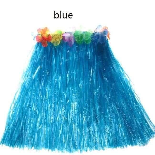 5PCS/Set Plastikfasern Frauen Grasröcke Hula-Rock Hawaiian Kostüme 30CM/40CM/60CM Damen Ankleiden Festliche & Partybedarf