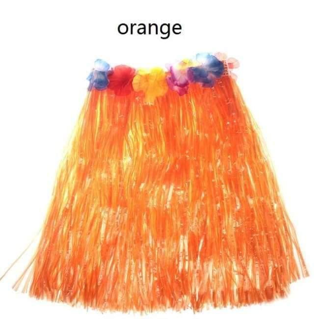 5PCS/Set Plastikfasern Frauen Grasröcke Hula-Rock Hawaiian Kostüme 30CM/40CM/60CM Damen Ankleiden Festliche & Partybedarf