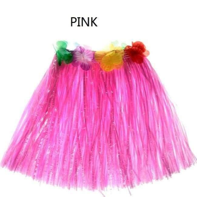 5PCS/Set Plastikfasern Frauen Grasröcke Hula-Rock Hawaiian Kostüme 30CM/40CM/60CM Damen Ankleiden Festliche & Partybedarf