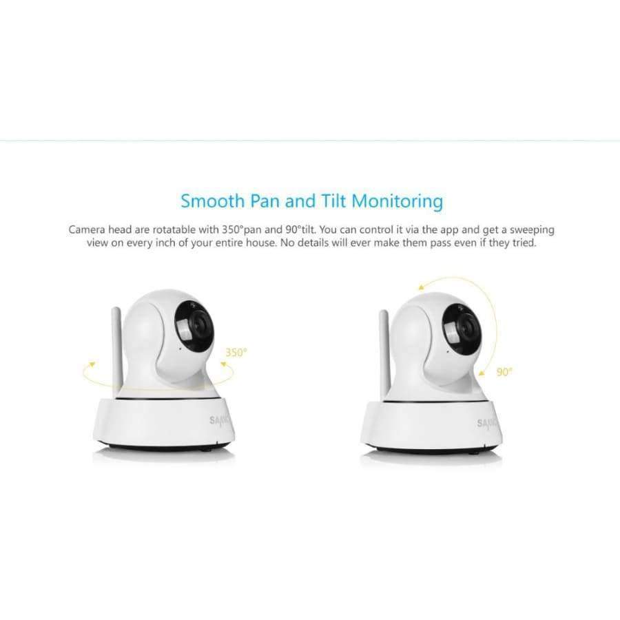 SANNCE Wifi IP Camera HD 720P Wireless 1MP Smart CCTV Security Camera P2P Network Baby Monitor Home Protection Mobile Remote Camera