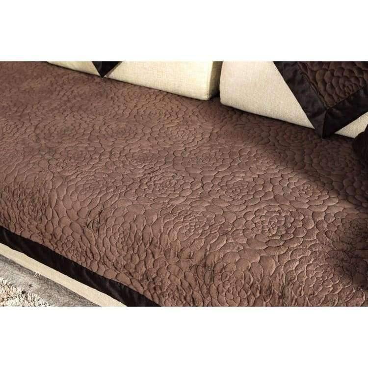 1 Stück Sofa Bezug Handtuch Fleece Stoff Anti-Milben modernes Sofa Handtuch Überzug Sitz Couch Bezug für Wohnzimmer Home Dekoration rutschfest