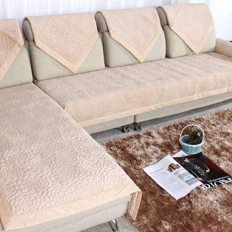 1 Stück Sofa Bezug Handtuch Fleece Stoff Anti-Milben modernes Sofa Handtuch Überzug Sitz Couch Bezug für Wohnzimmer Home Dekoration rutschfest