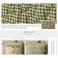 1 Stück Winter Sofa Bezug Baumwolle Grün Floral Gedruckt Hand Patchwork Steppdecke Sofa Matte Rutschfestes Zuhause Sofa Handtuch Heimtextilien