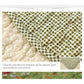 1 Stück Winter Sofa Bezug Baumwolle Grün Floral Gedruckt Hand Patchwork Steppdecke Sofa Matte Rutschfestes Zuhause Sofa Handtuch Heimtextilien