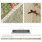 1 Stück Winter Sofa Bezug Baumwolle Grün Floral Gedruckt Hand Patchwork Steppdecke Sofa Matte Rutschfestes Zuhause Sofa Handtuch Heimtextilien