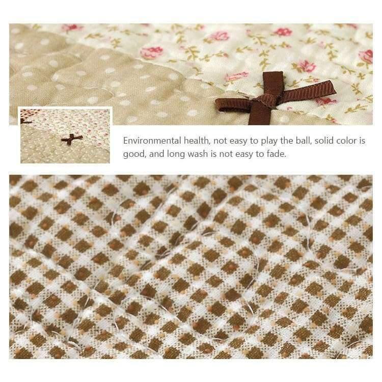 1 Stück Winter Sofa Bezug Baumwolle Grün Floral Gedruckt Hand Patchwork Steppdecke Sofa Matte Rutschfestes Zuhause Sofa Handtuch Heimtextilien