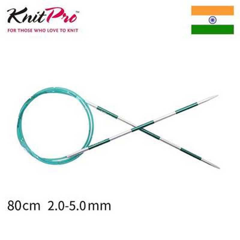 1 piece Knitpro SmartStix 80 cm Fixed Circular Knitting Needle Colorful Aluminum DIY Crafts Sewing