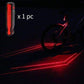 GIYO USB wiederaufladbares Rücklicht Fahrrad Warnlicht Radfahren LED Rücklicht wasserdicht MTB Straßenfahrrad Fahrrad Rücklicht Rücklampe