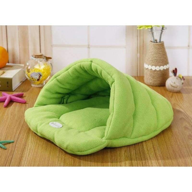 Haustier Katzenbett Kleiner Hund Welpen Unterkunft Sofa Polar Fleece Material Bett Haustiermatte Katzenhaus Katzen Schlafsack Warmes Nest Hochwertig